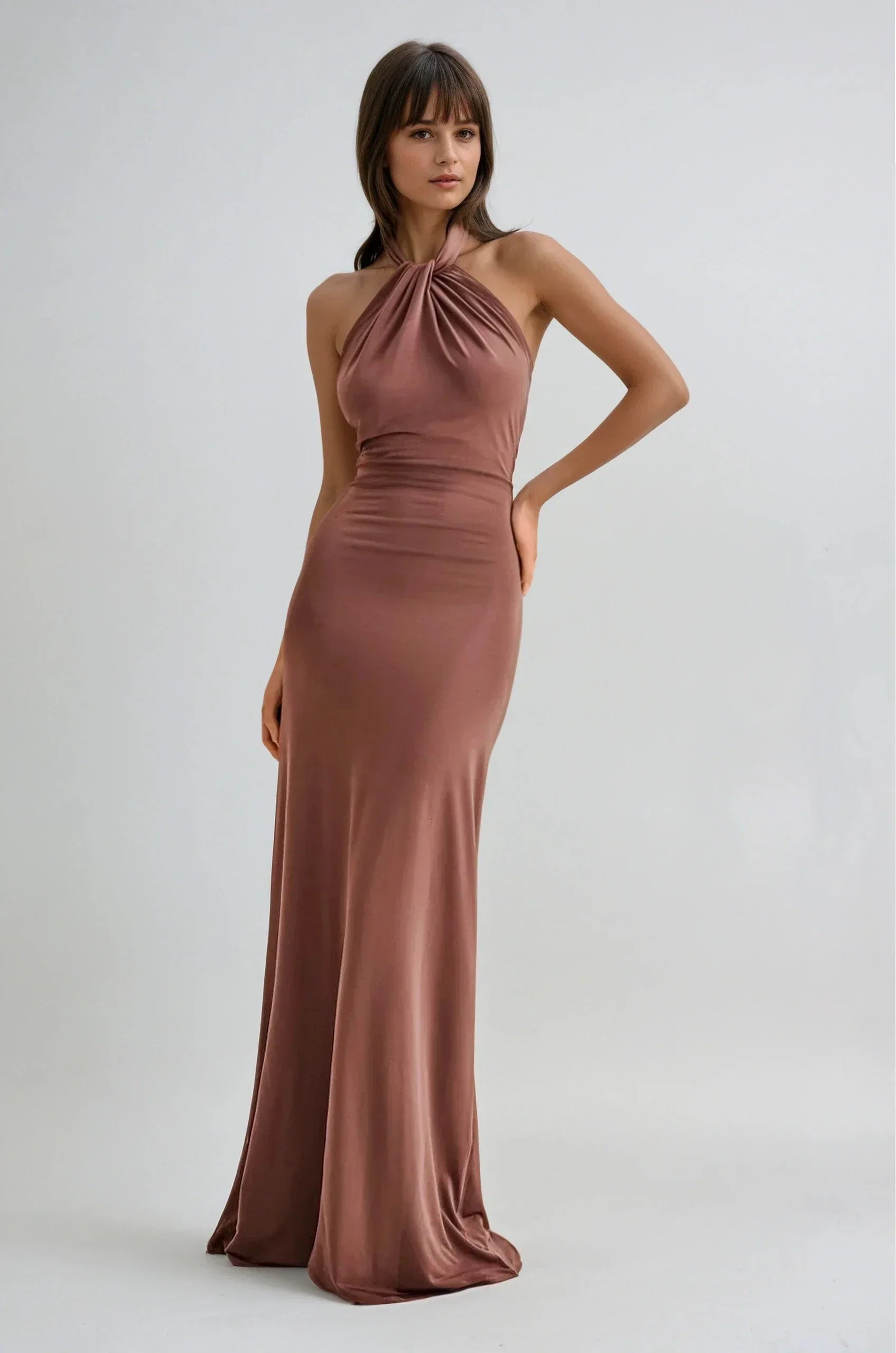 LARA | Vestido largo con tirantes