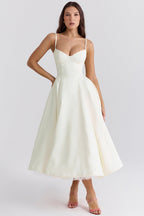 JULIA | Vestido midi romántico de verano