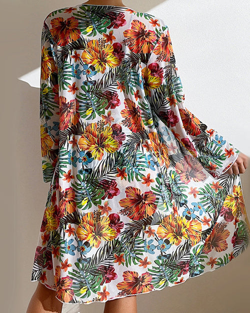 BIKINI CON FALDA DE FLORES GLENDA