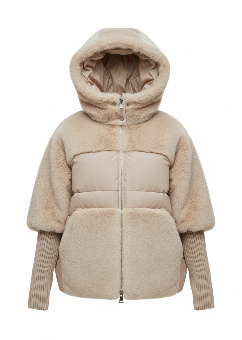 ABRIGO PUFFER ÉLAN | CAPUCHA INTEGRADA