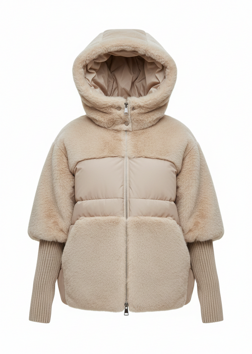 ABRIGO PUFFER ÉLAN | CAPUCHA INTEGRADA