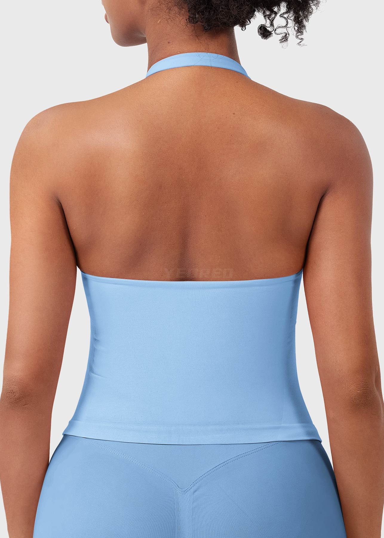 CAMISETA SPORT SIN MANGAS CON CUELLO HALTER