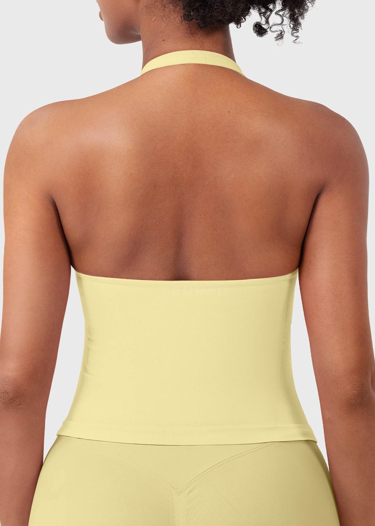 CAMISETA SPORT SIN MANGAS CON CUELLO HALTER