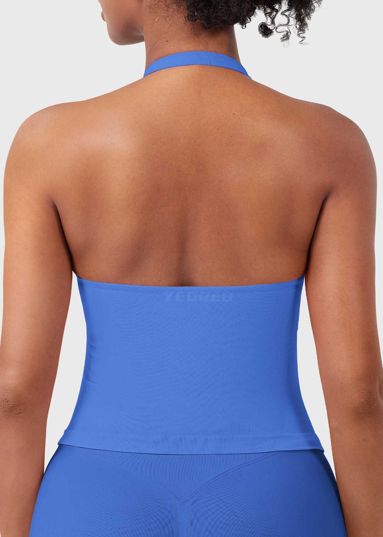 CAMISETA SPORT SIN MANGAS CON CUELLO HALTER