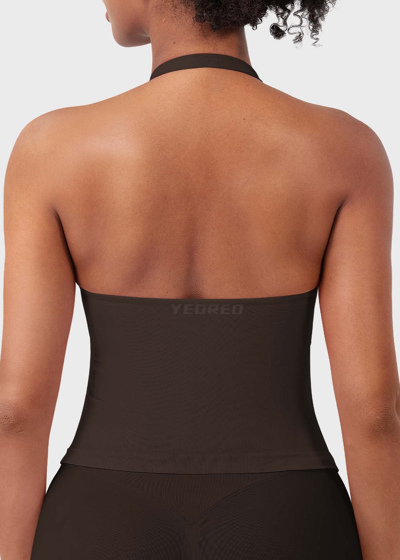 CAMISETA SPORT SIN MANGAS CON CUELLO HALTER
