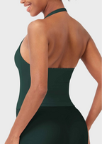 CAMISETA SPORT SIN MANGAS CON CUELLO HALTER
