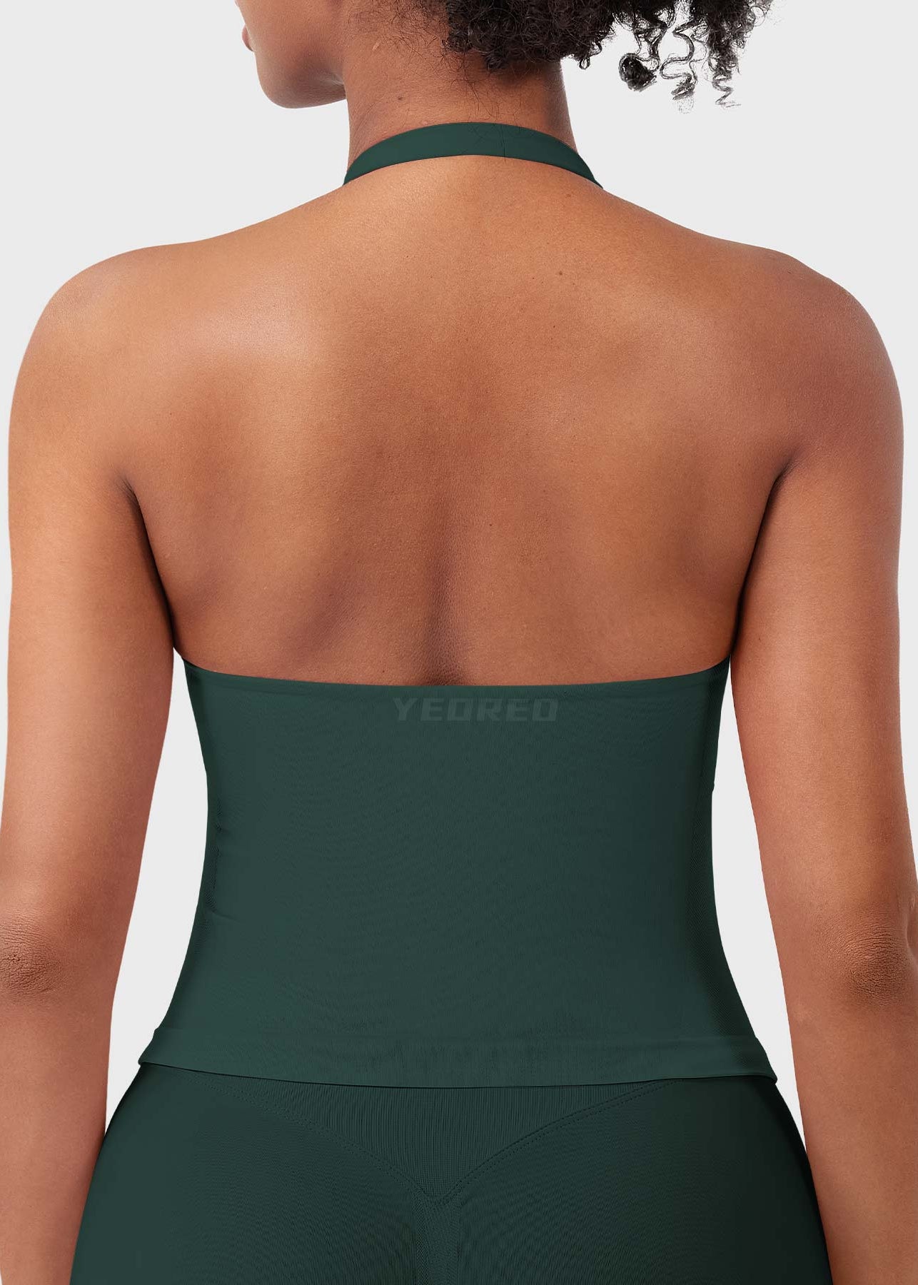 CAMISETA SPORT SIN MANGAS CON CUELLO HALTER