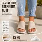 SANDALIAS CON PLATAFORMA DE PUNTO TRANSPIRABLE PARA MUJER