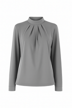 BLUSA CON CIERRE TRASERO
