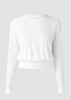 CAMISETA LARGA CON CUELLO REDONDO