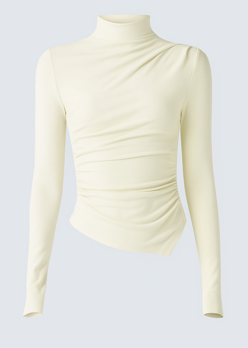 TOP DE CUELLO ALTO AJUSTADO