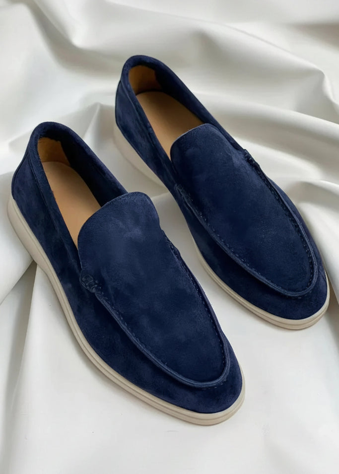 ELEGANTES MOCASINES DE ANTE