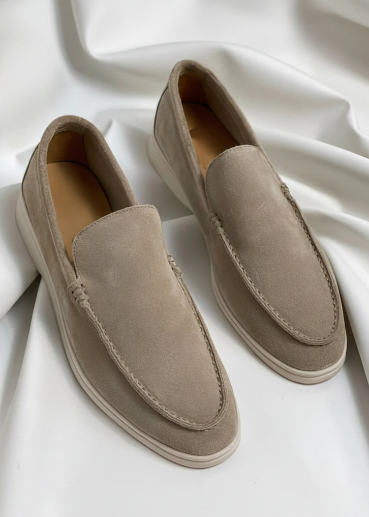 ELEGANTES MOCASINES DE ANTE