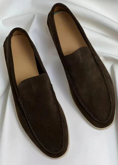 ELEGANTES MOCASINES DE ANTE