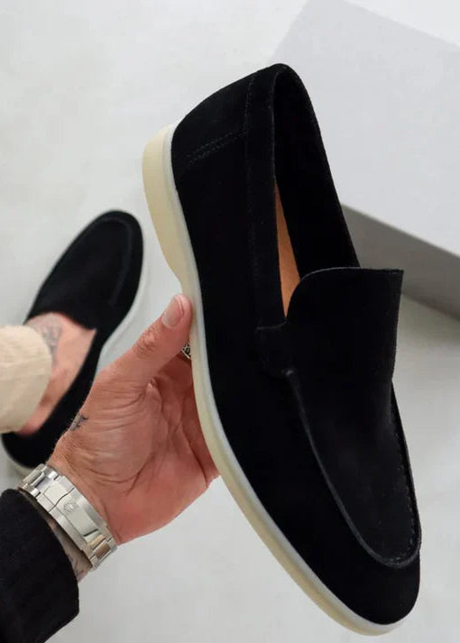 ELEGANTES MOCASINES DE ANTE