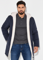 ABRIGO LARGO REVERSIBLE