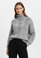JERSEY DE CUELLO ALTO HOLGADO