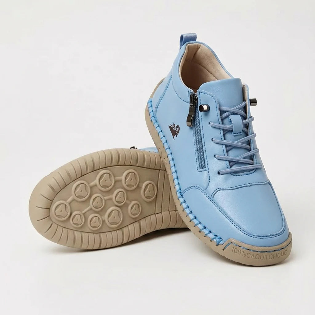 MILA – ZAPATILLAS ORTOPÉDICAS CÓMODAS CON CREMALLERA