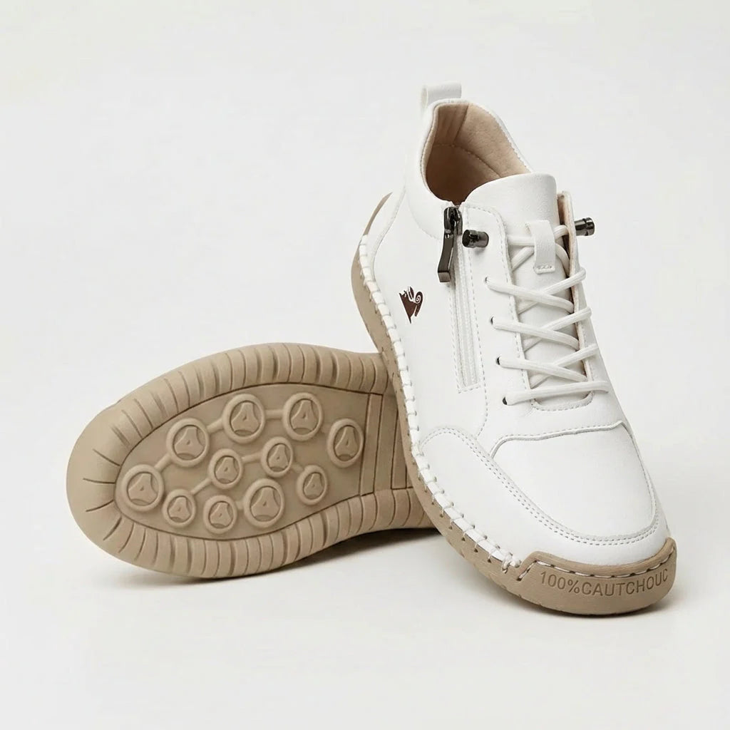 MILA – ZAPATILLAS ORTOPÉDICAS CÓMODAS CON CREMALLERA