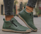MILA – ZAPATILLAS ORTOPÉDICAS CÓMODAS CON CREMALLERA