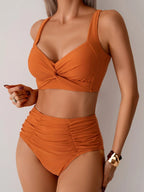 CONJUNTO DE BIKINI DE VERANO CON CINTURA ALTA MARIA