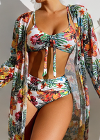 BIKINI CON FALDA DE FLORES GLENDA