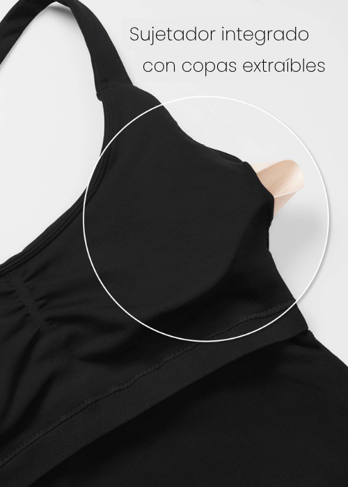 CAMISETA SPORT SIN MANGAS CON CUELLO HALTER