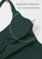 CAMISETA SPORT SIN MANGAS CON CUELLO HALTER