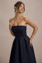 ALICIA | Vestido midi con escote
