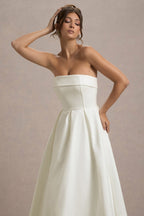 ALICIA | Vestido midi con escote