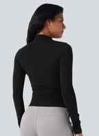 TOP DE CUELLO ALTO AJUSTADO