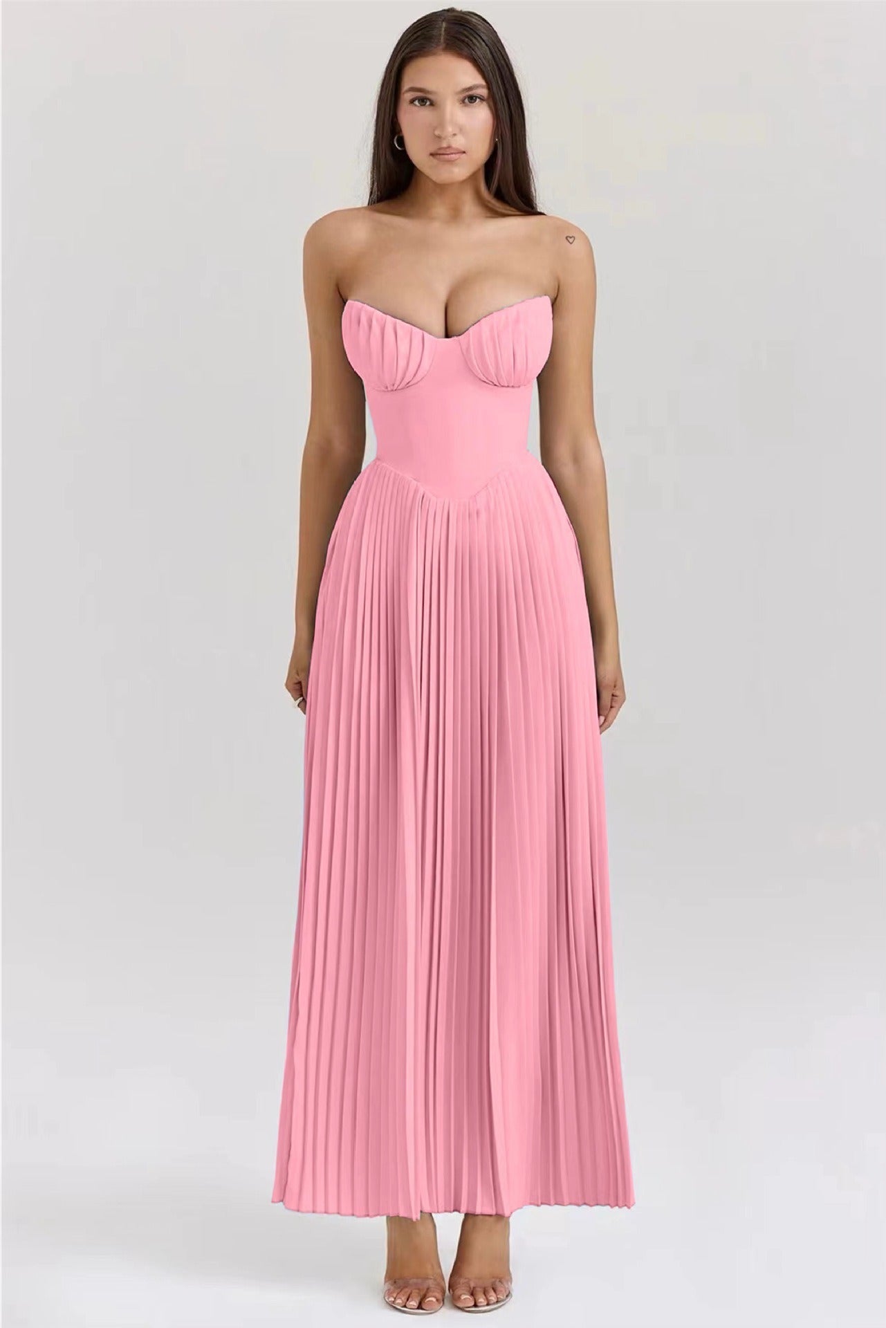 MARCELA | Vestido maxi con caída elegante