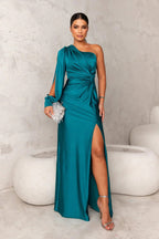 KATYA | Vestido maxi de un hombro