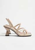 SANDALIAS DE TIRAS CON TACÓN STEPHANIE