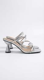 SANDALIAS DE TIRAS CON TACÓN STEPHANIE