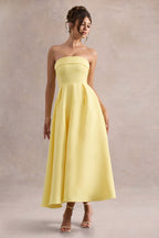 ALICIA | Vestido midi con escote