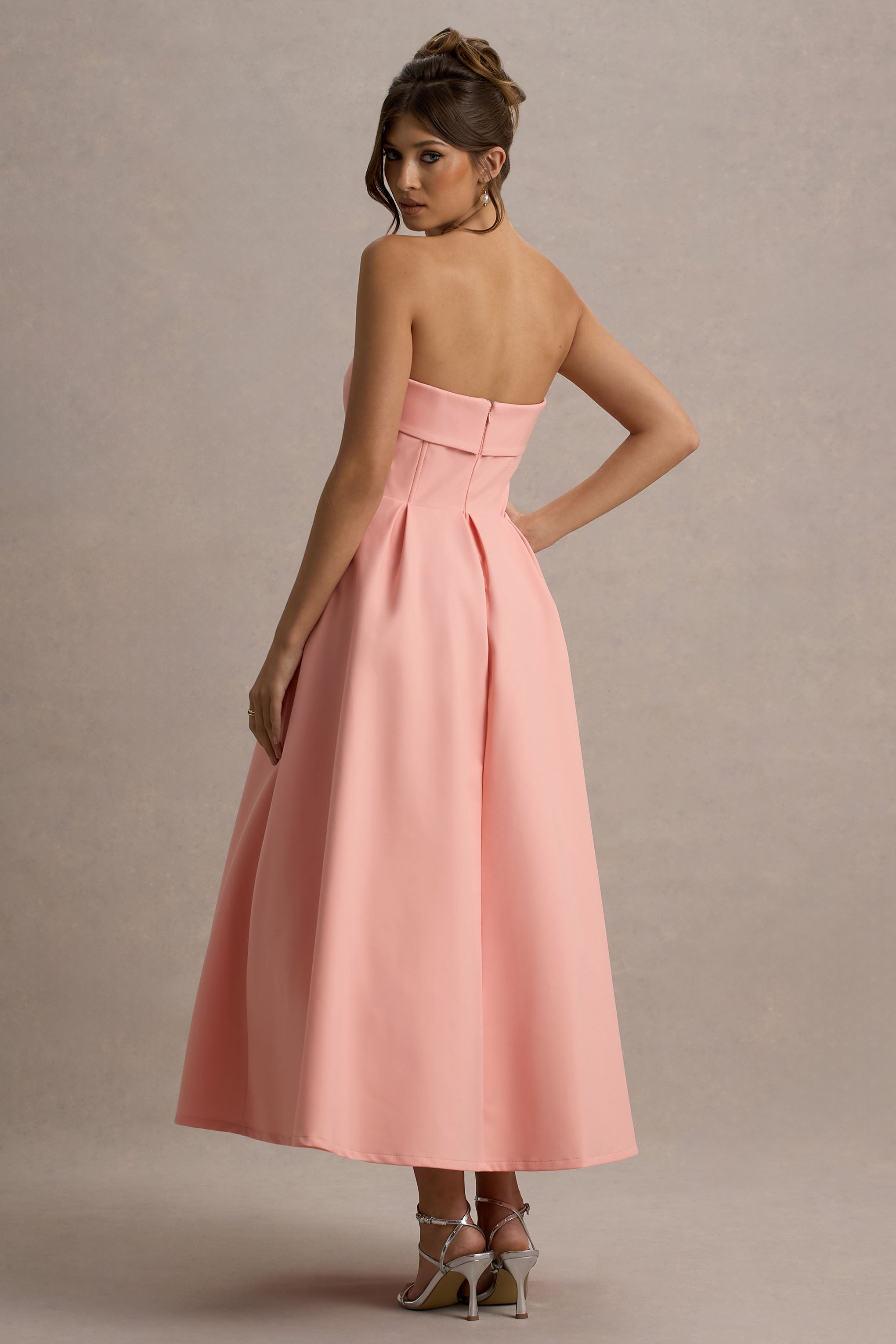 ALICIA | Vestido midi con escote