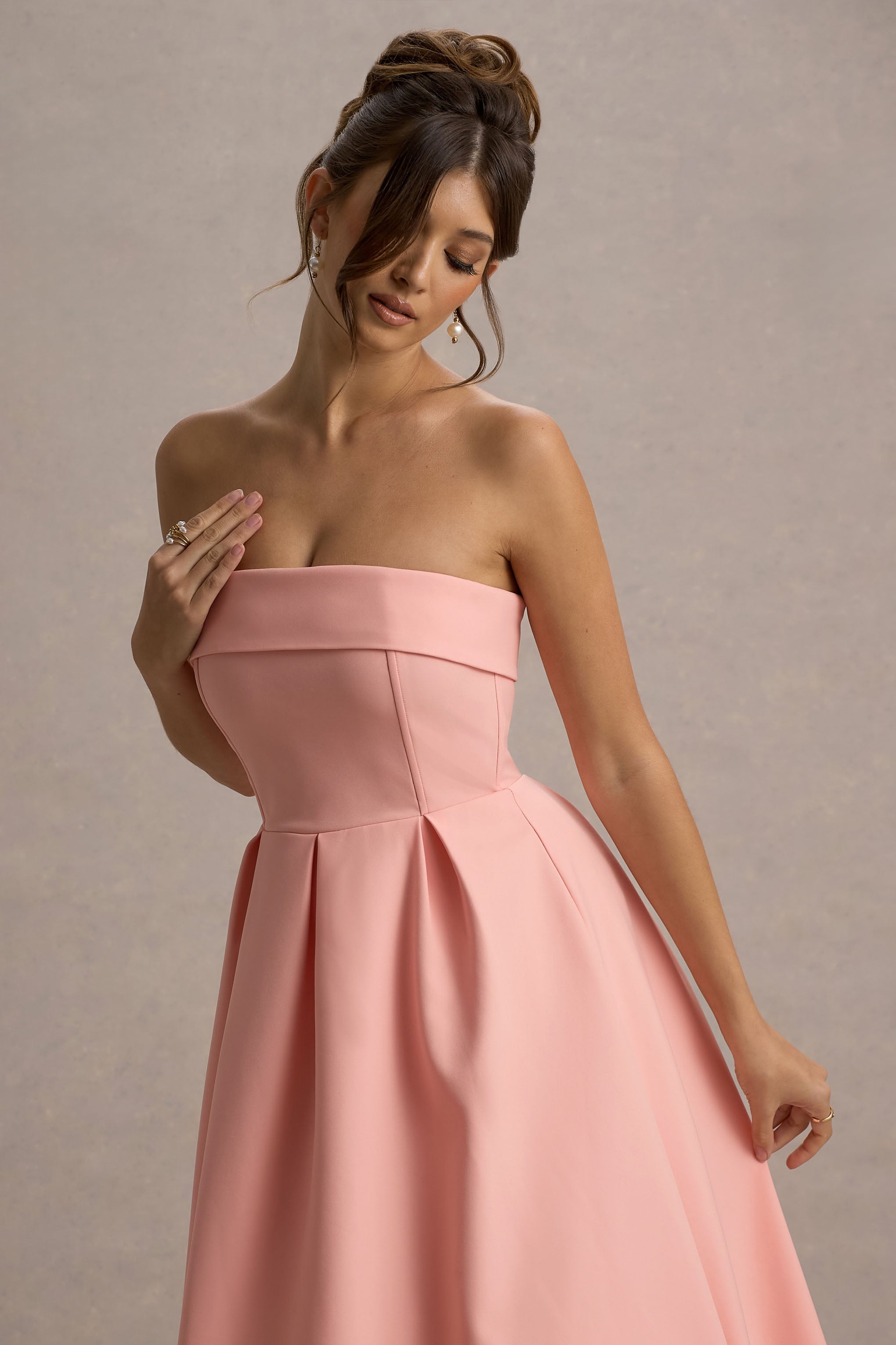 ALICIA | Vestido midi con escote