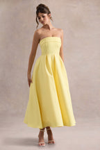 ALICIA | Vestido midi con escote