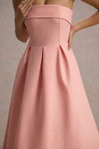 ALICIA | Vestido midi con escote