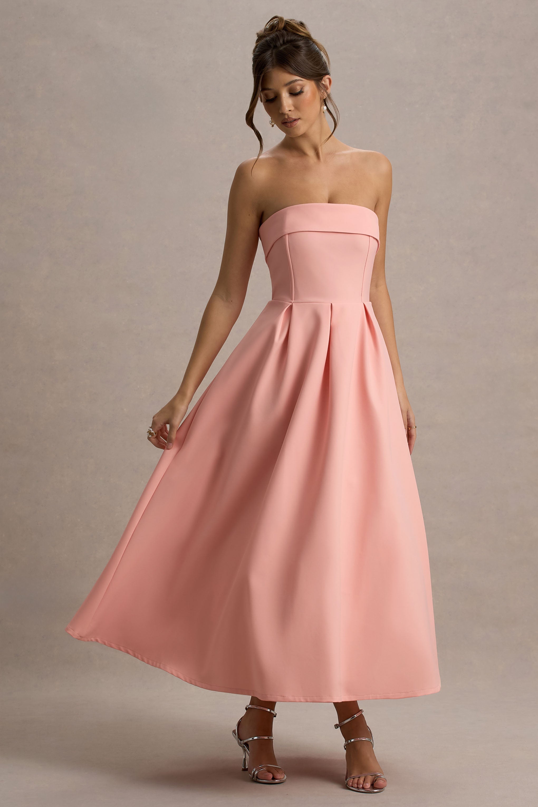 ALICIA | Vestido midi con escote