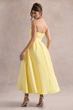 ALICIA | Vestido midi con escote
