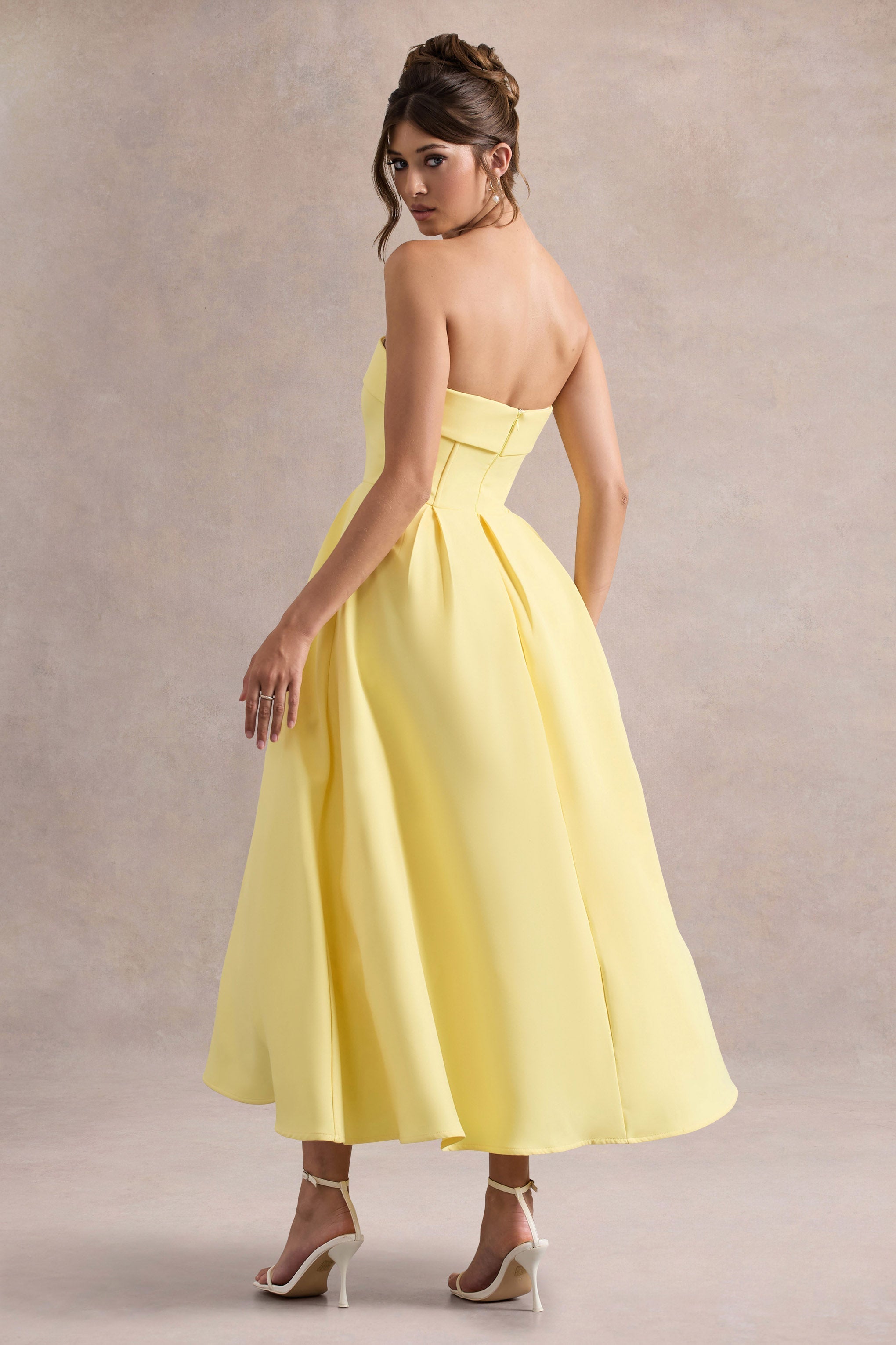 ALICIA | Vestido midi con escote